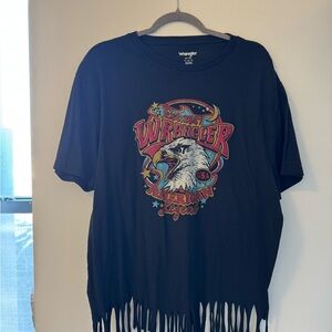 Wrangler Black Graphic T-Shirt